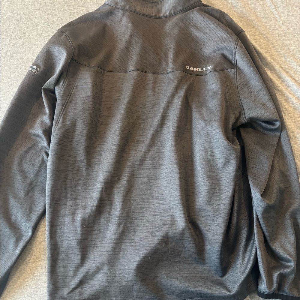 Oakley Men's Dark Gray Performance Jacket